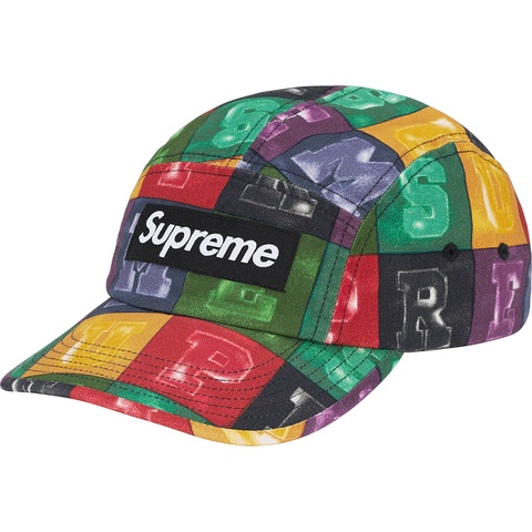 Supreme Blocks Camp Cap - Multicolor