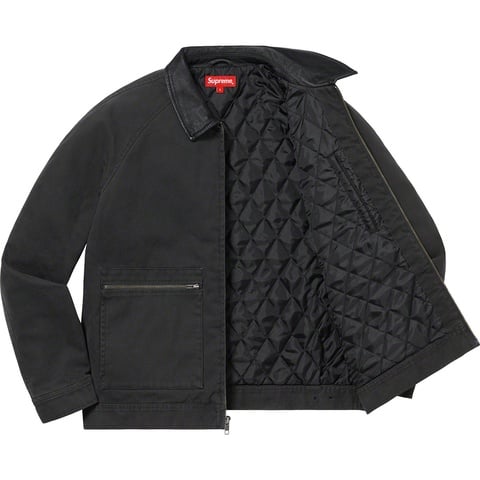 【美品】supreme Leather Collar Work Jacket L Fall/Winter 2023 Preview – Supreme