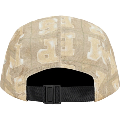 Supreme Blocks Camp Cap - Tan