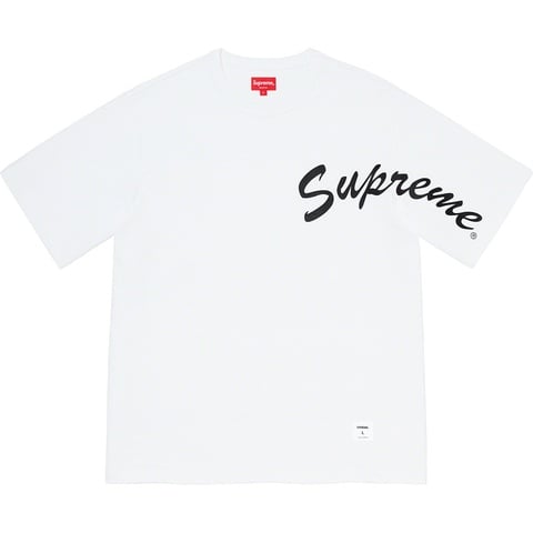 Supreme Shoulder Arc S/S Top - White