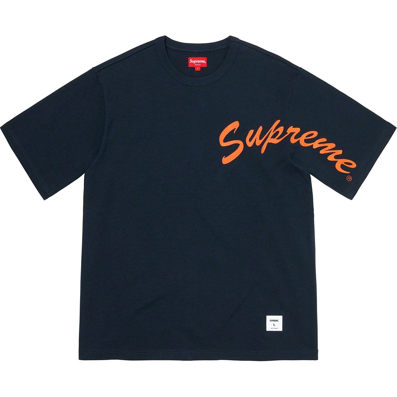 Supreme Shoulder Arc S S Top (FW20) - Navy - $68