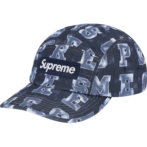 Supreme Blocks Camp Cap - Navy