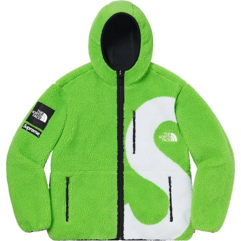 Supreme Supreme®/The North Face® S Logo Hooded Fleece Jacket - Lime