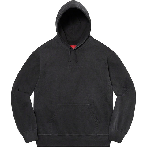 Supreme Spray Hooded Sweatshirt - Black