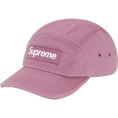 Supreme Wool Camp Cap - Dusty Light Purple