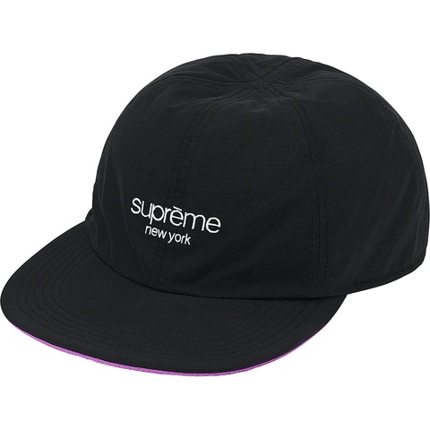 Supreme Classic Logo Reversible 6-Panel - Black