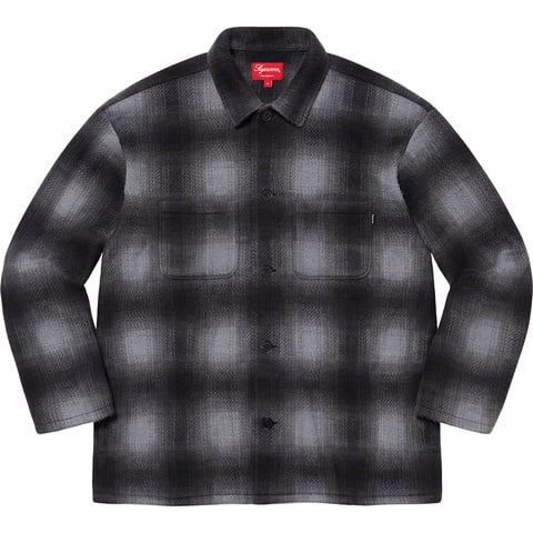 トップス Supreme Shadow Plaid Fleece Shirt L Shadow Plaid Fleece Shirt - fall/winter 2020 - Supreme