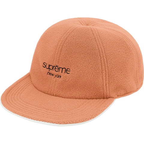 Supreme Classic Logo Reversible 6-Panel - White