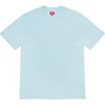 Supreme Cutout Logo S S Top (FW20) - Light Blue