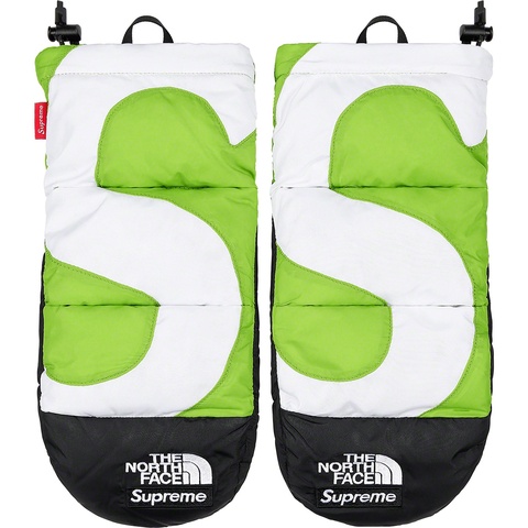 Supreme×THE NORTH FACE S Logo Mitts XL Supreme®/The North Face® S Logo Nuptse Mitts - Supreme