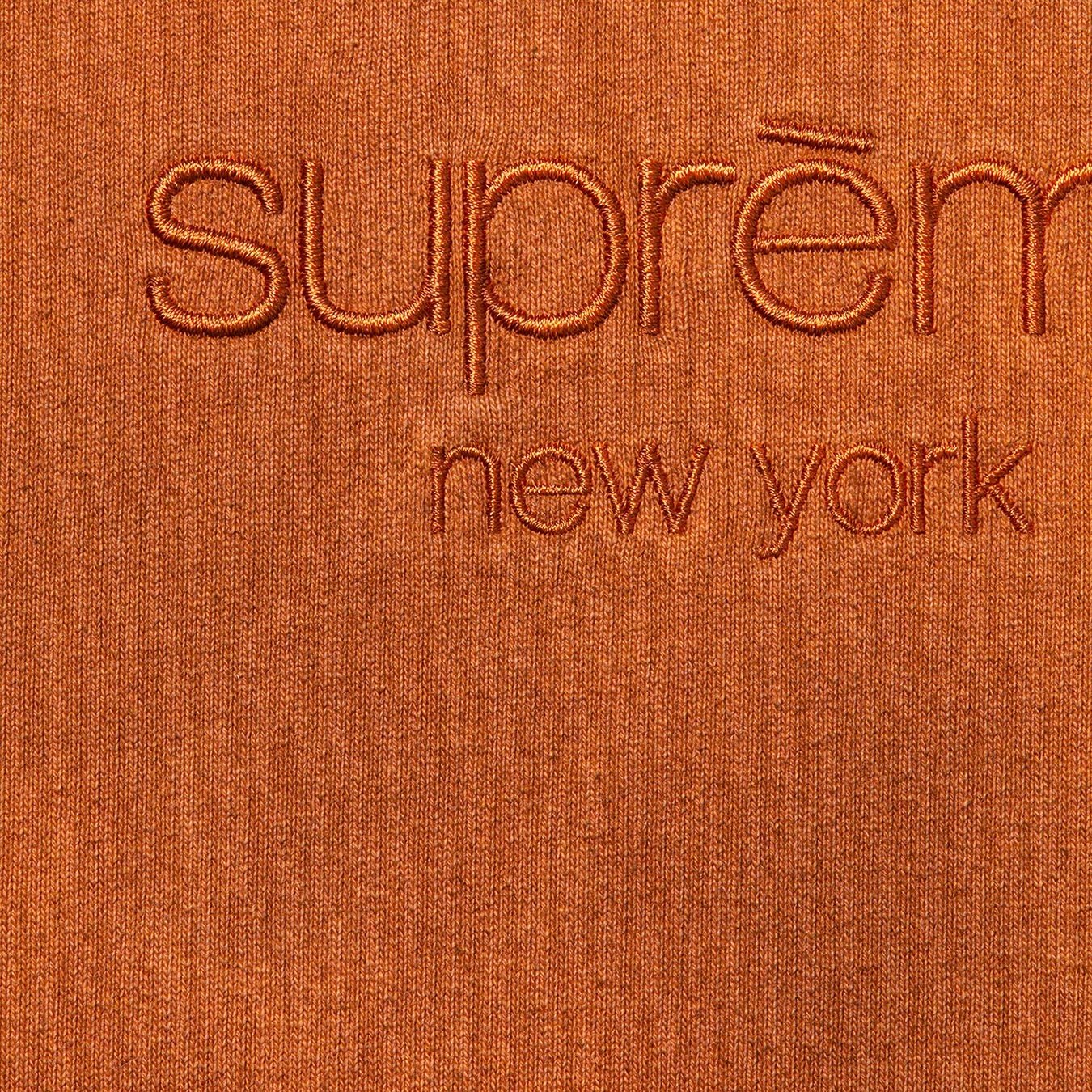 Supreme Spray Hooded Sweatshirt (FW20) - Orange - $158