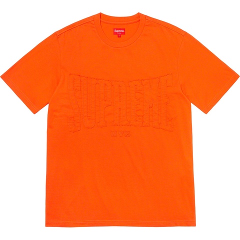 Supreme Cutout Logo S/S Top - Orange