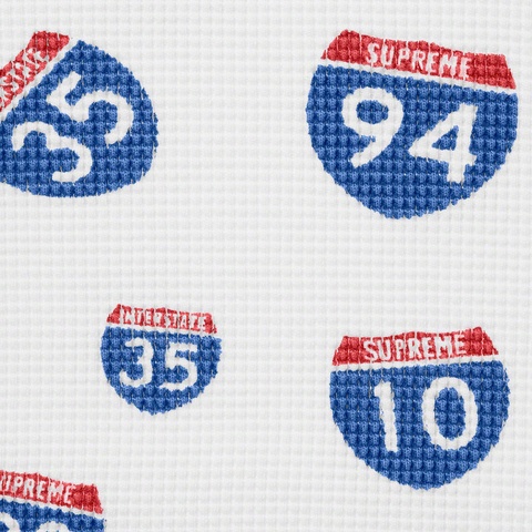 Supreme Interstate Waffle Thermal - Natural