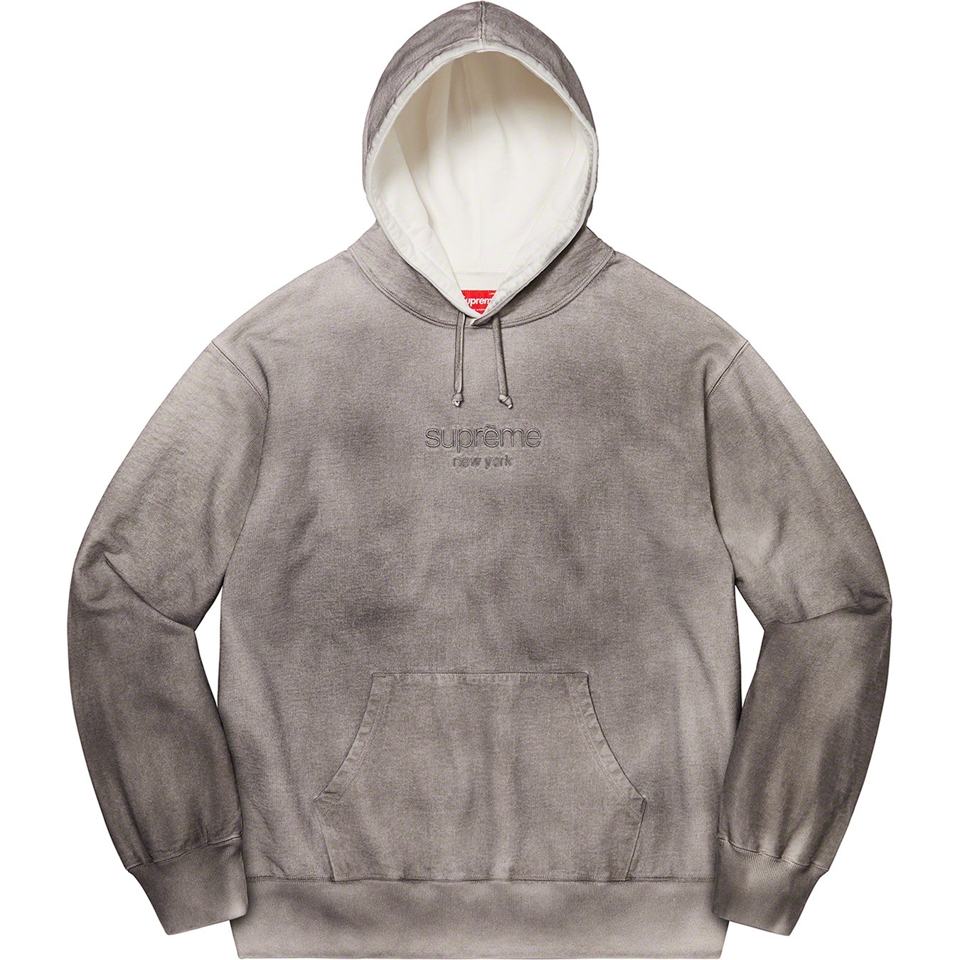 Supreme Spray Hooded Sweatshirt (FW20) - White - $158