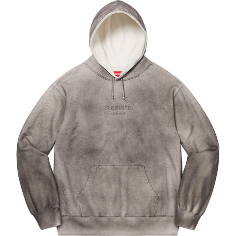 Supreme Spray Hooded Sweatshirt - White