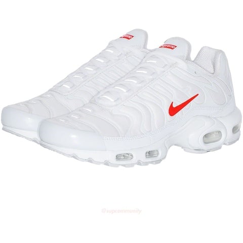 Supreme Supreme®/Nike® Air Max Plus (White) - $180.00