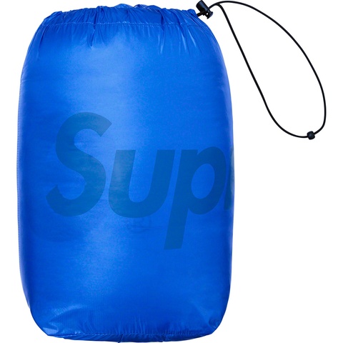 Supreme Hooded Down Jacket - Fluorescent Blue