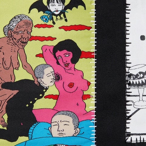 Supreme Toshio Saeki/Supreme Work Pant - Black