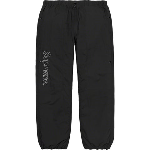 Supreme 2-Tone Cinch Pant - Black