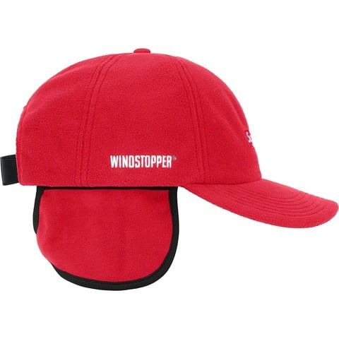 Supreme WINDSTOPPER® Small Box Earflap 6-Panel - Red
