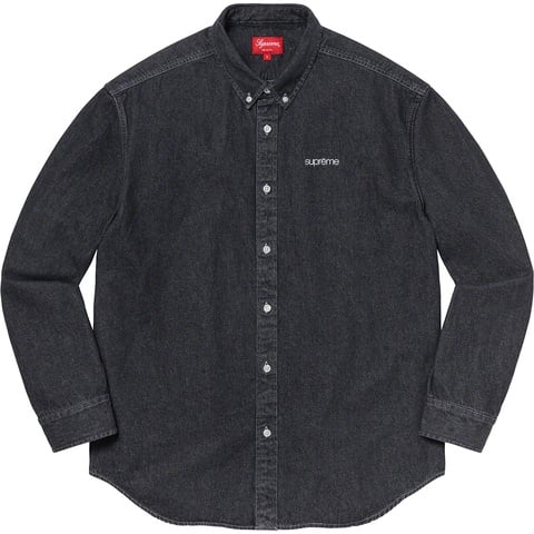 トップス Supreme Classic Logo Denim Shirt Classic Logo Denim Shirt - fall/winter 2020 - Supreme