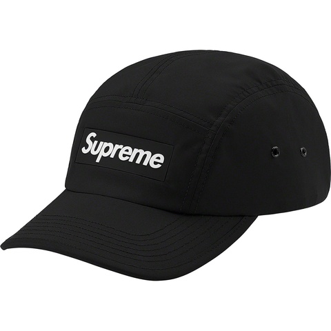 Supreme Inset Logo Camp Cap - Black