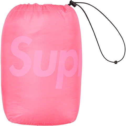 Supreme Hooded Down Jacket - Pink
