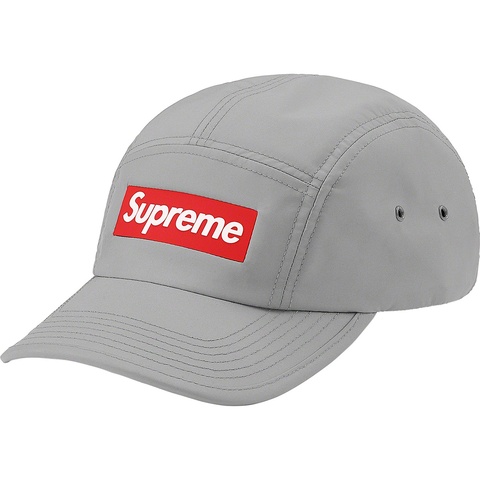 Supreme Inset Logo Camp Cap - Grey