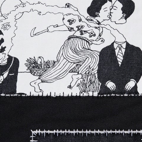 Supreme Toshio Saeki/Supreme Work Pant - Black