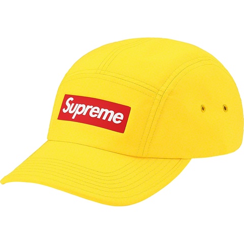 Supreme Inset Logo Camp Cap - Yellow