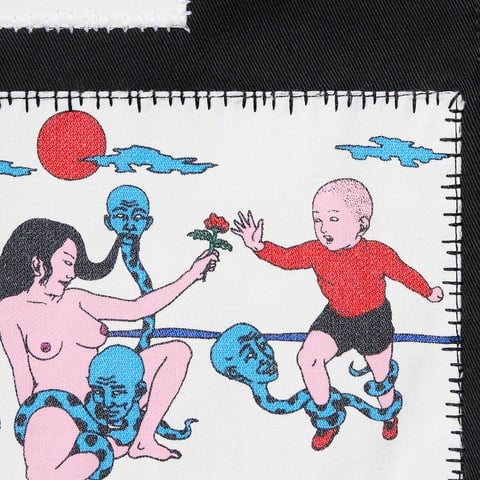 Supreme Toshio Saeki/Supreme Work Jacket - Black