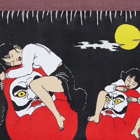 Supreme Toshio Saeki/Supreme Hooded Sweatshirt - Light Purple