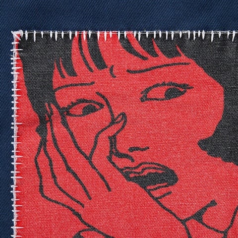 Supreme Toshio Saeki/Supreme Work Jacket - Navy