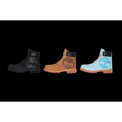 Supreme®/Timberland® Big Logo 6-Inch Premium Waterproof Boot - Supreme
