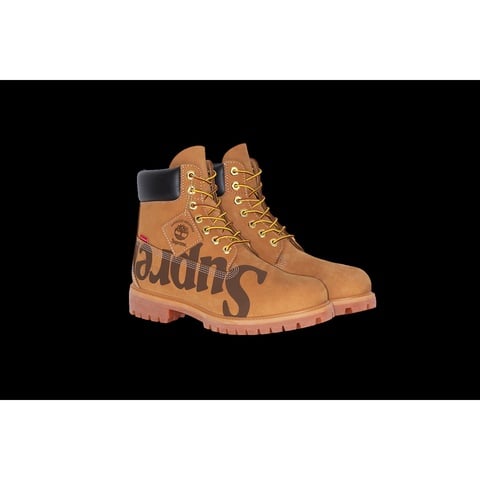 Supreme®/Timberland® Big Logo 6-Inch Premium Waterproof Boot - Supreme