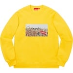 Supreme Aerial Crewneck (FW20) - Lemon