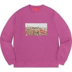 Supreme Aerial Crewneck (FW20) - Bright Purple