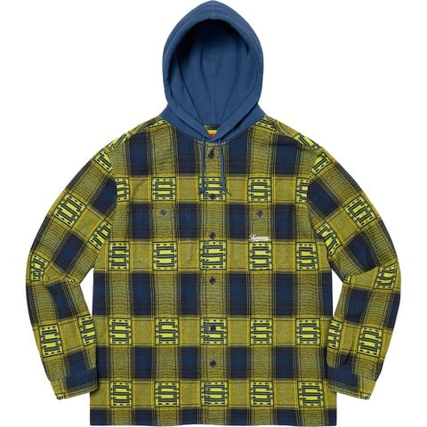 Hooded Shadow Plaid Shirt - fall/winter 2020 - Supreme