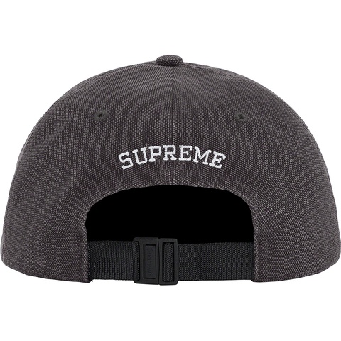 Supreme 2-Tone Canvas 6-Panel - Black
