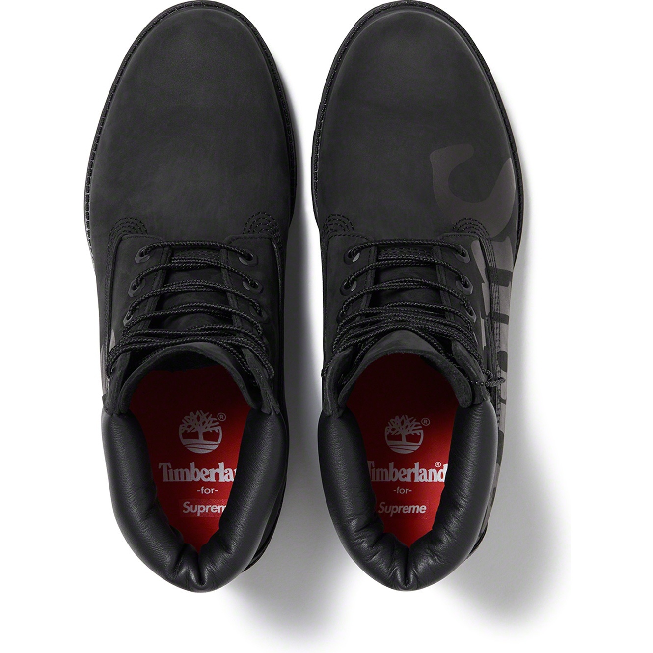 Supreme Supreme Timberland Big Logo 6-Inch Premium Waterproof Boot (FW20) - Black - $248