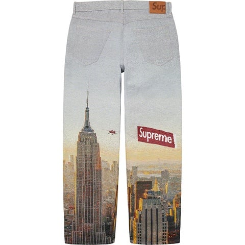 Supreme Aerial Tapestry Regular Jean - Multicolor