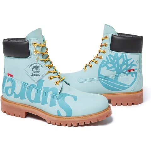 Supreme®/Timberland® Big Logo 6-Inch Premium Waterproof Boot - Supreme