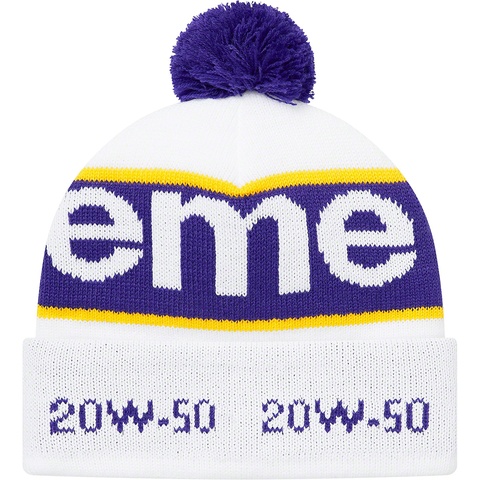 Supreme Garage Beanie - White
