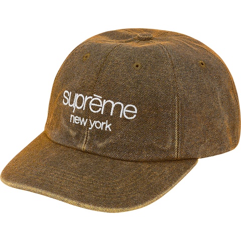 「美品」Supreme 2-Tone Canvas 6-Panel ブラウン 2-Tone Canvas 6-Panel - fall/winter 2020 - Supreme