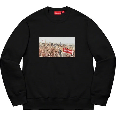 Supreme Aerial Crewneck - Black