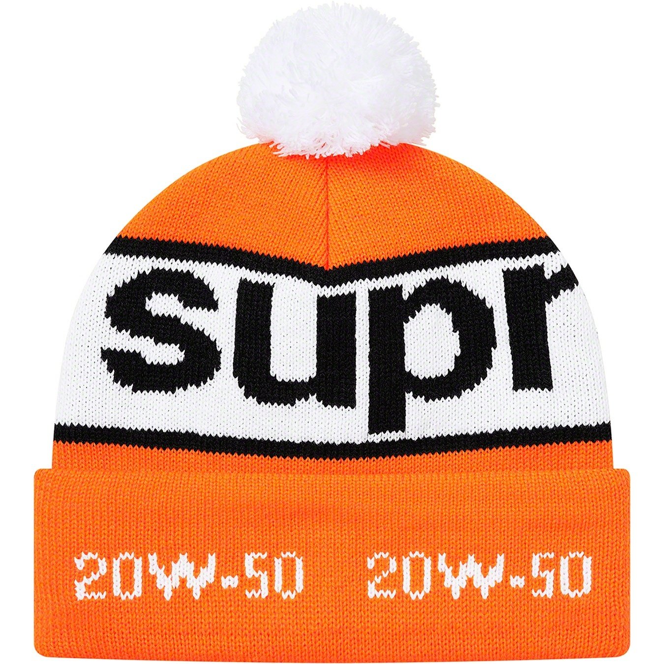 Supreme Garage Beanie (FW20) - Orange - $36