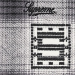 Supreme Hooded Shadow Plaid Shirt (FW20) - Dusty Black