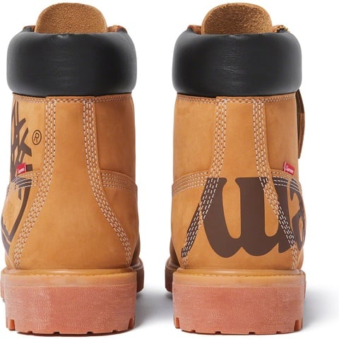 Supreme Supreme®/Timberland® Big Logo 6-Inch Premium Waterproof Boot - Wheat