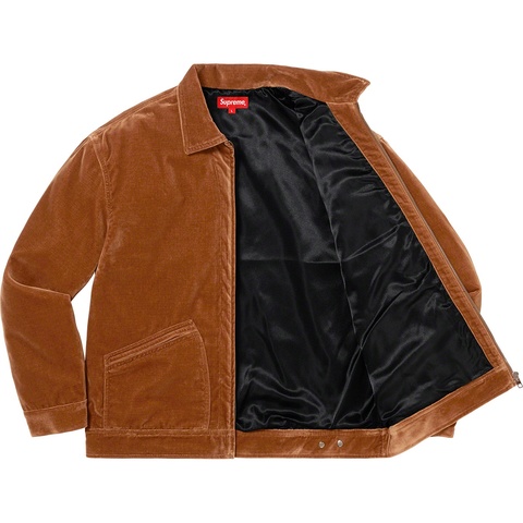 【即完売】【レア】Supreme 20AW Velvet Work Jacket Fall/Winter 2020 Preview – Supreme