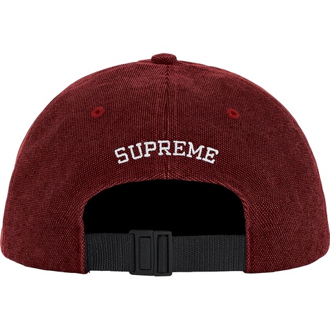 Supreme 2-Tone Canvas 6-Panel - Red